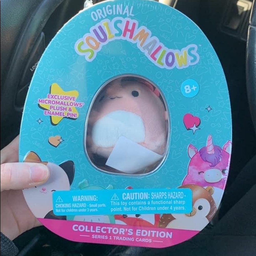 Unopened Archie Squishmallow Tin
